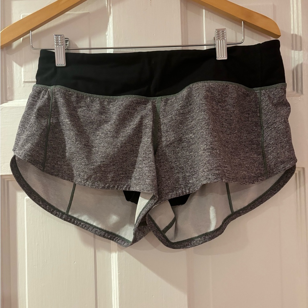 Lululemon athletic shorts in grey